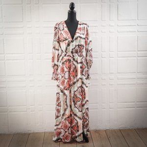 I.N.C Amalfi Medina Maxi Dress, XXL